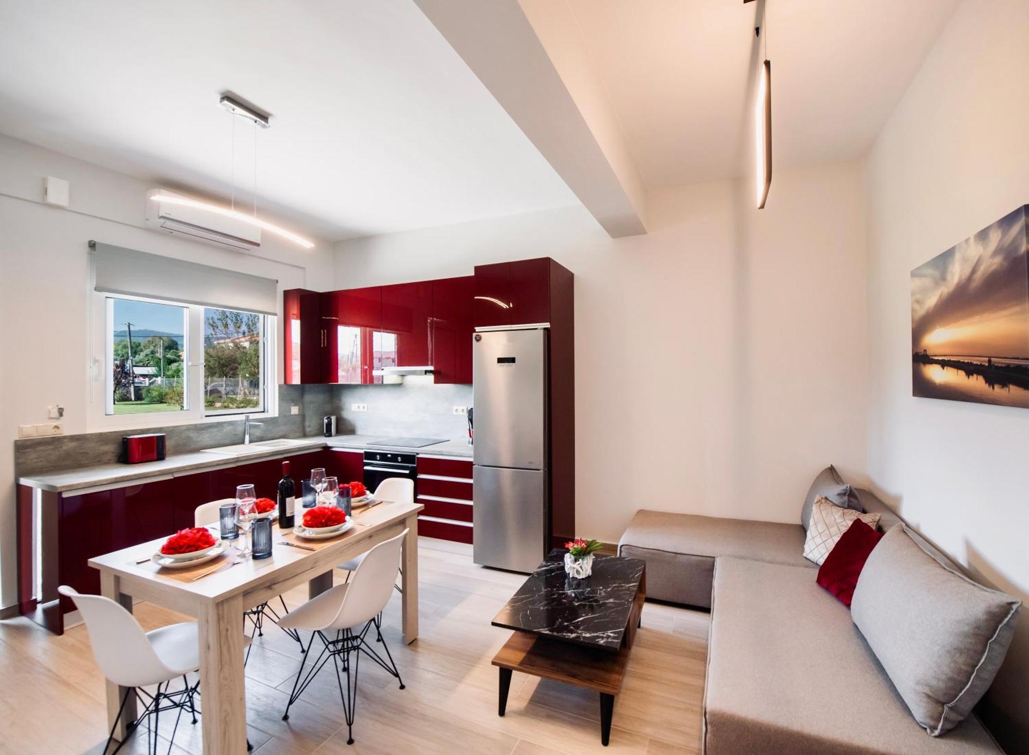 Ruellia Luxury Apartments Kalligoni 外观 照片