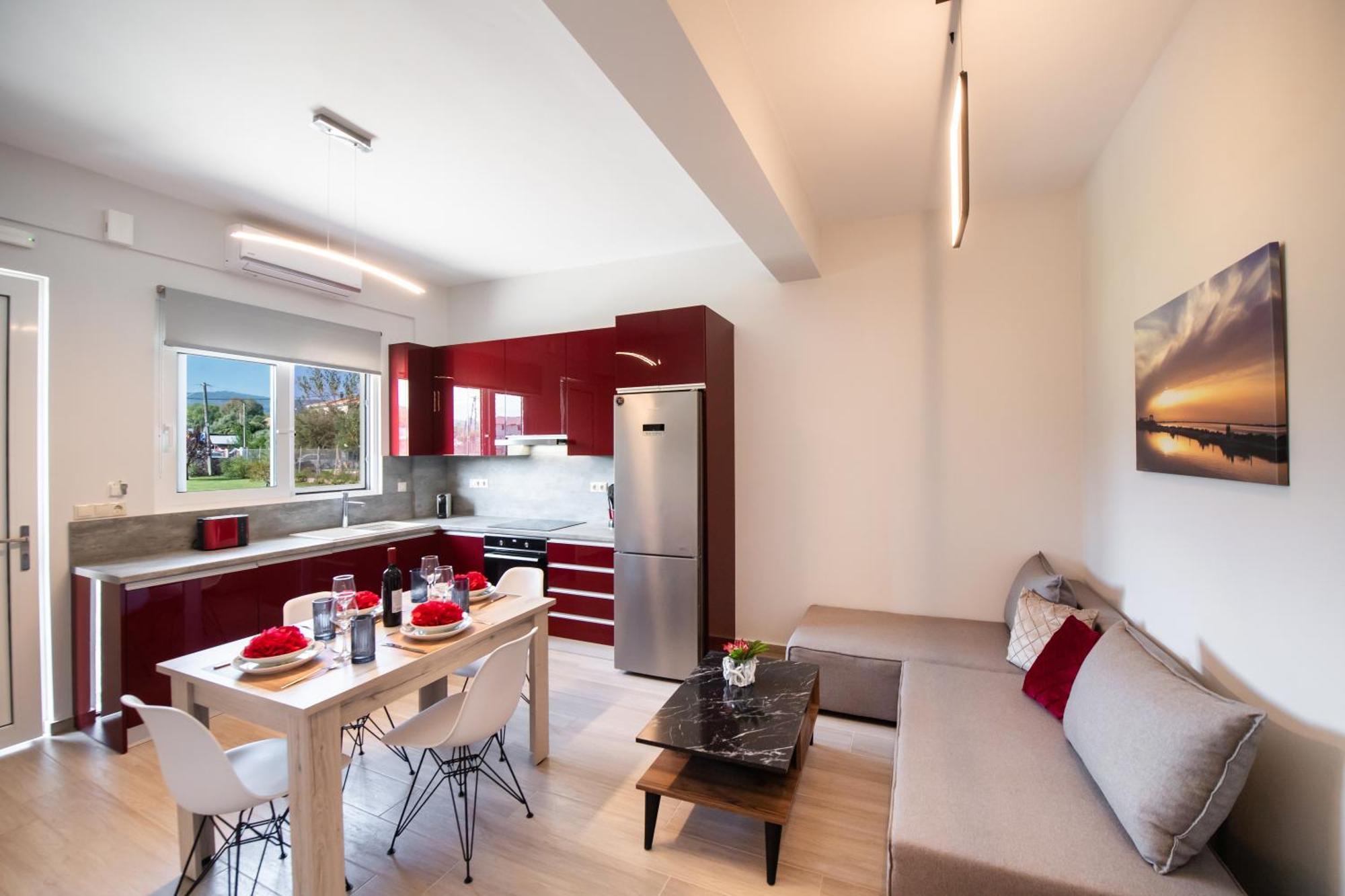 Ruellia Luxury Apartments Kalligoni 外观 照片