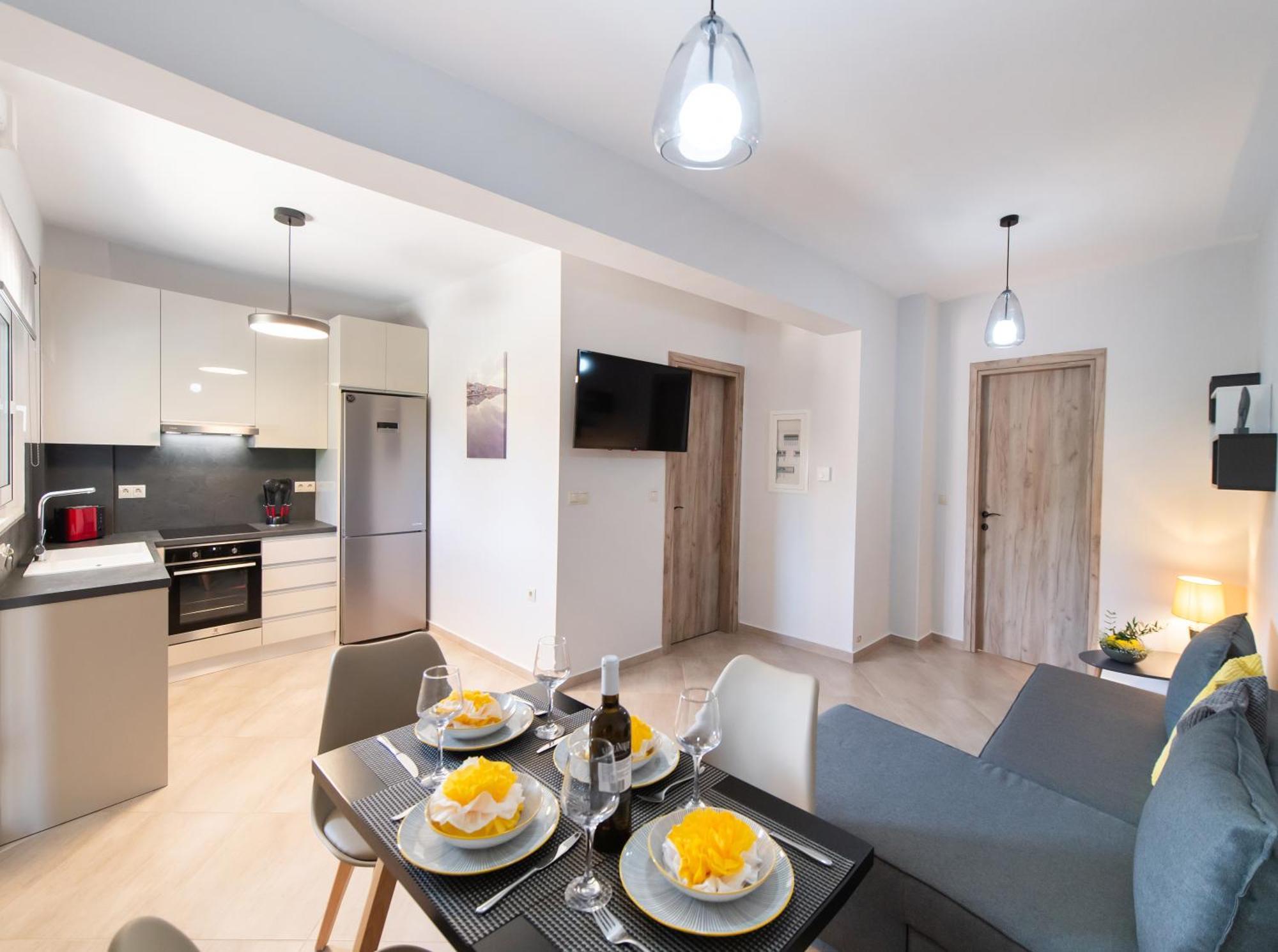 Ruellia Luxury Apartments Kalligoni 外观 照片